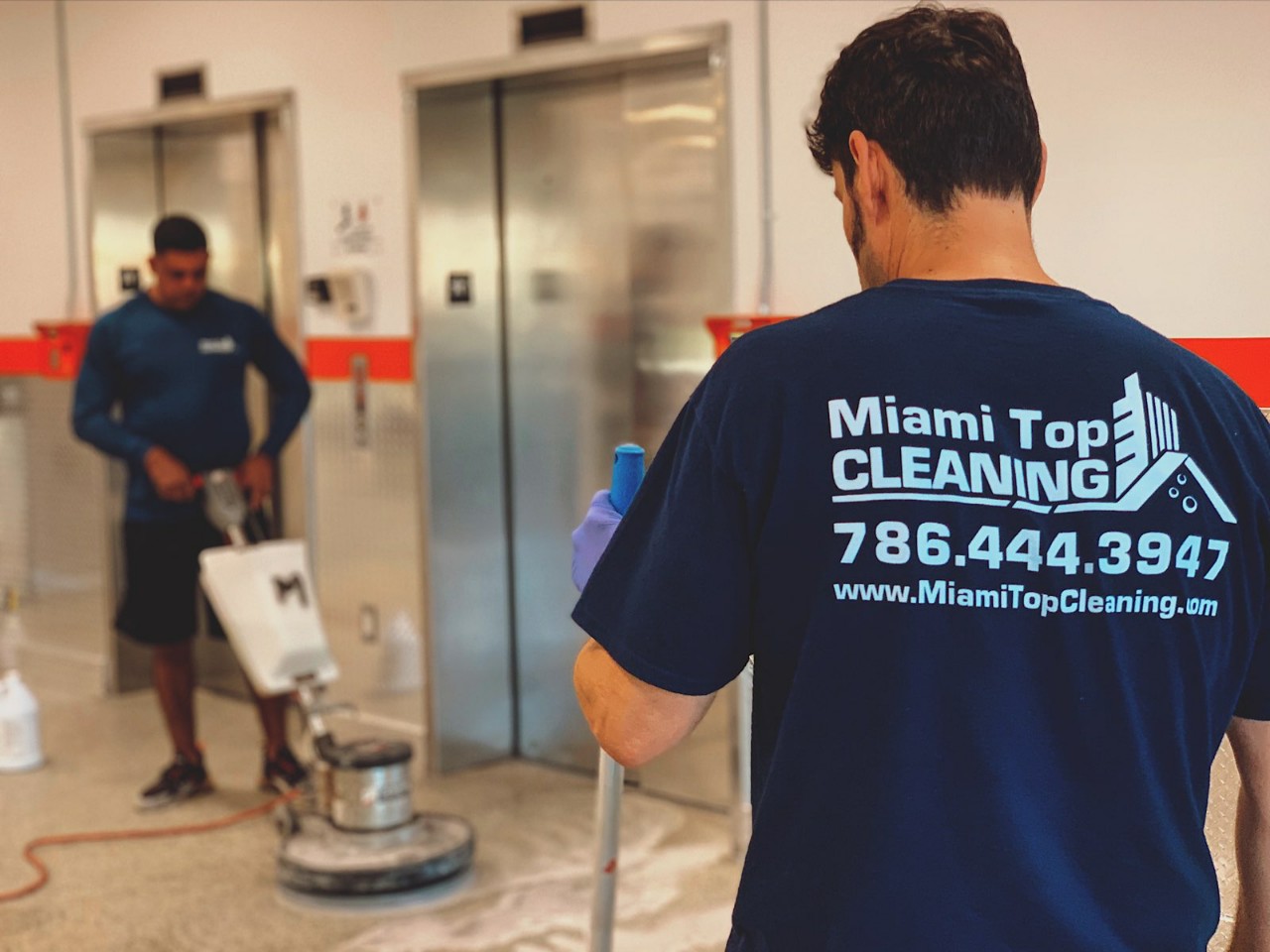 Miami Top Cleaning crew providing professional commercial cleaning services in South Florida